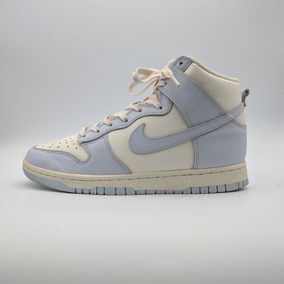 Nike Dunk High "Football Grey", Sail, & Pale Ivory Sneakers Women's Size 8 - Picture 2 of 5